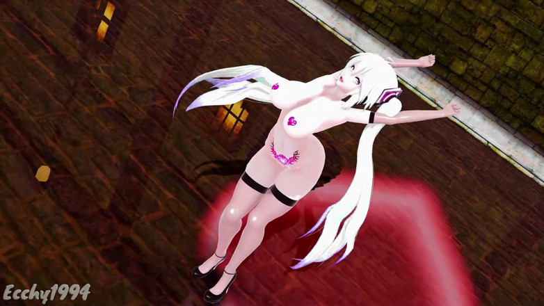 Smixix: Thicc Miku dans Hentai vocaloid naakte bass knight lied mmd 3d...