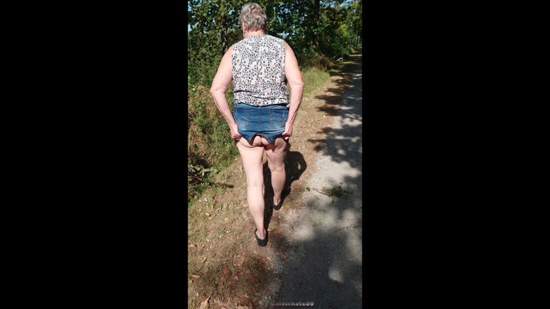 Goldschatz59: Curta caminhada ao longo do canal da filial de Uefingen