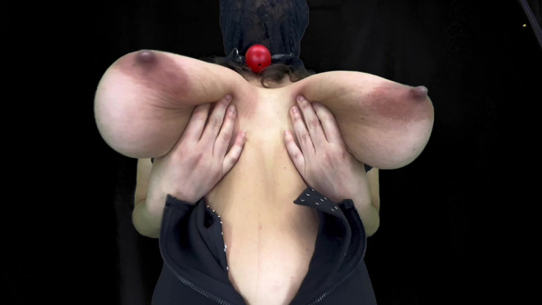 VeeVee Vixen: Curvă excitată legată și mulsă