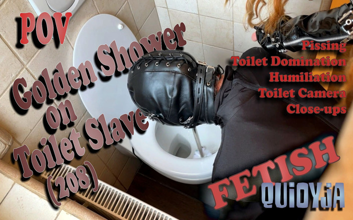 Dominatrix Frida: Золотий дощ на туалеті, раб, відео від першої особи (208)