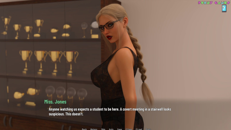 Porny Games: University Days by Greebo - More Sex with the Match Teacher,...