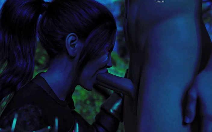 3D Cartoon Porn: Lust Academy 5 - Leona dan Katrina Menggoda James dengan Sesi Oral...