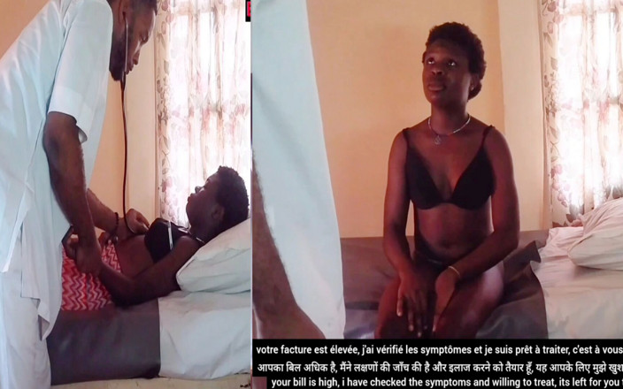 Ebony teens tv: Falsk gynekolog berör klientens styvdotter olämpligt