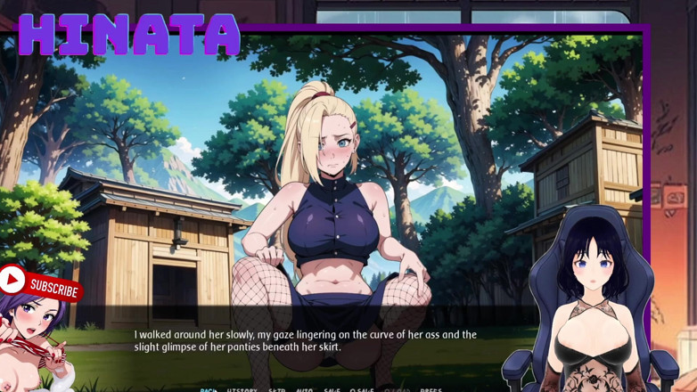Hinata Queen: Miro a Ino Netrenadr Mientras Suda, Tiembla Y Muestra Su...