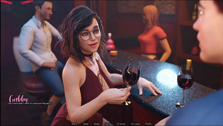 Sex anime taboo: Foda-se uma garota gostosa no dance bar