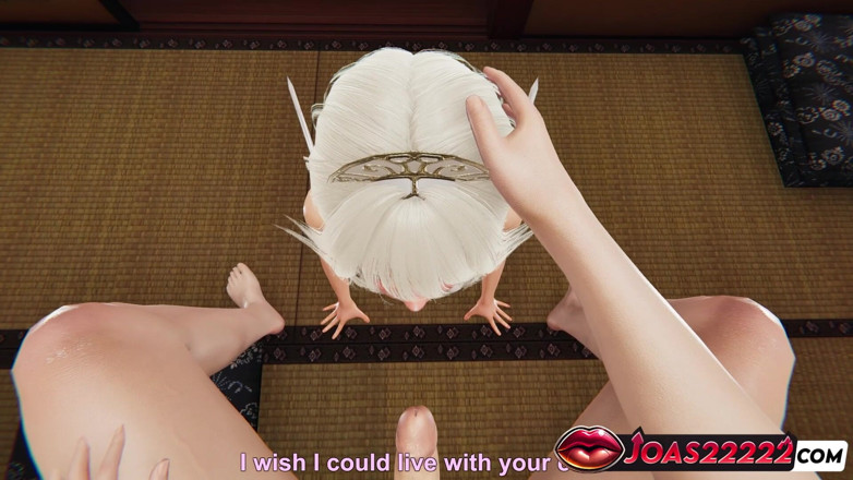 Joas22222: Elf Elisa in 3D Animation - Frenulum Lecken, Fetisch-Handjob für großen schwanz...