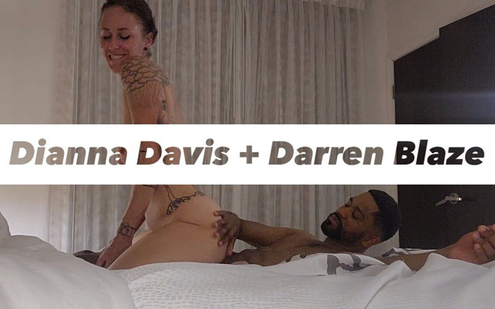 Dianna Davis: Gorge Profonde Et Chevauche Sa Grosse Noire Pendant Une Escale