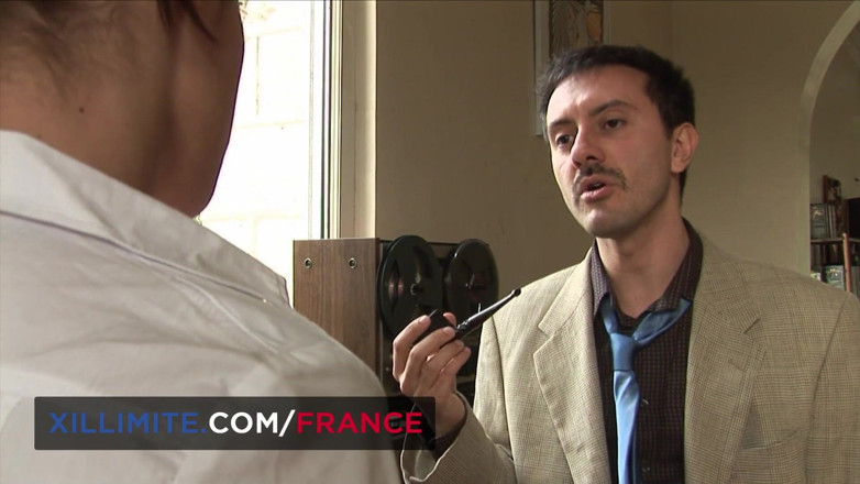 Made In France: Vintage anal med bystig brunett