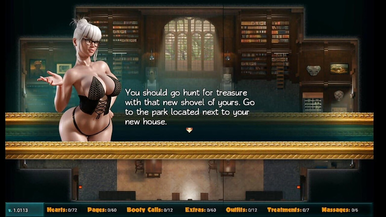 Naughty gameplays: Nadia'nın hazinesi bölüm 3 - en iyi orta yaşlı seksi kadınla çalışmak
