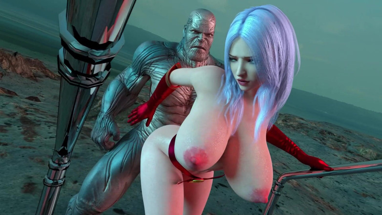 Game of Lust 3D: 우리의 여주인공은 매우 재능있고 그녀를 물리 치고 싶어하는 큰 자지 괴물은 그녀의 매력을 저항 할 수 없습니다.