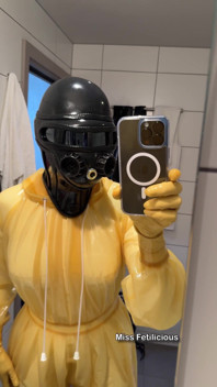 I Love This Heavy Rubber Helmet