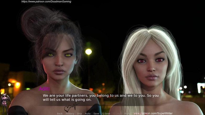 Deadman Gaming: Race de soleil 4, dire à Naja et Aditi