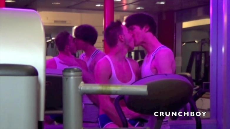 Crunch Boy: Twink Kevin відтрахана в дупу calixte