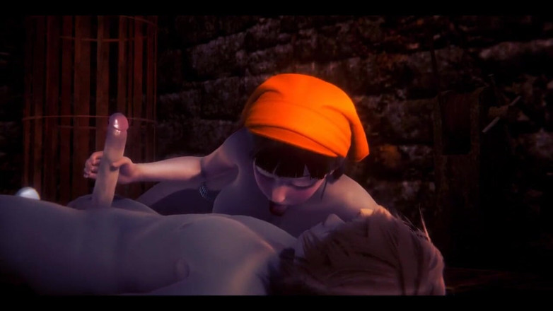 HentaiTubes: Dragon Ball Hentai - sesso con pan in una prigione - giapponese...