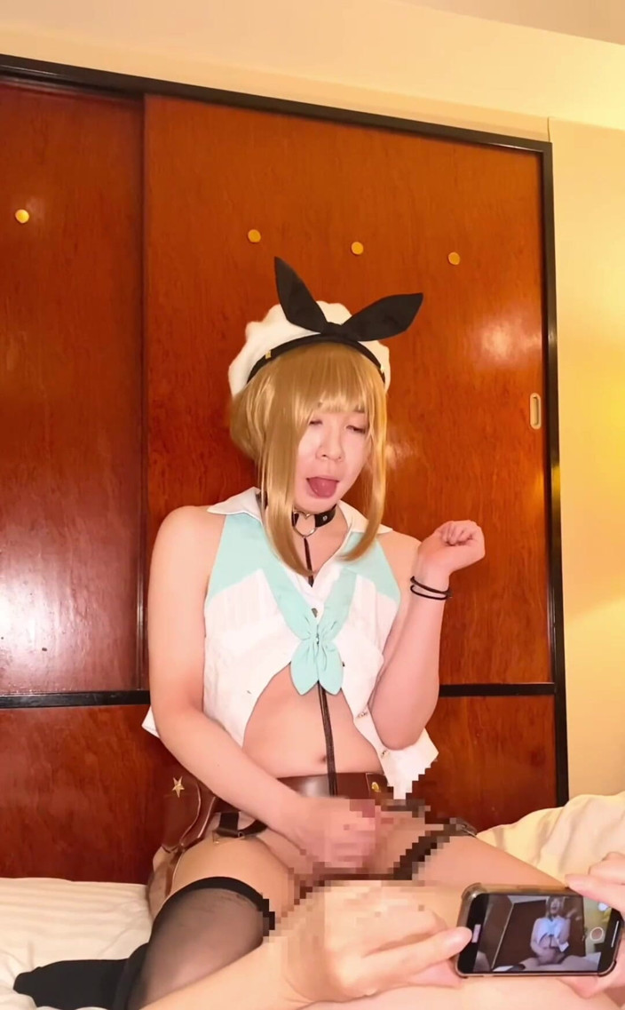 Tsuki-miko: Ryza vaquera analsex