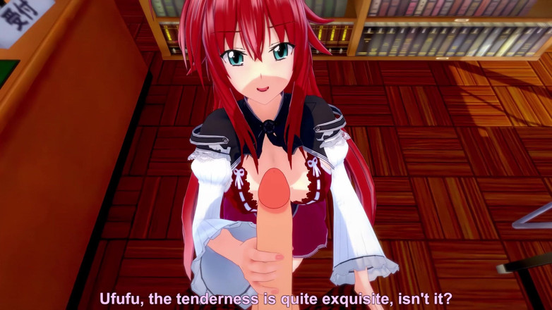 Fantasy king: Rias Gremory Sex w bibliotece - Dxd Ntr Madness Series