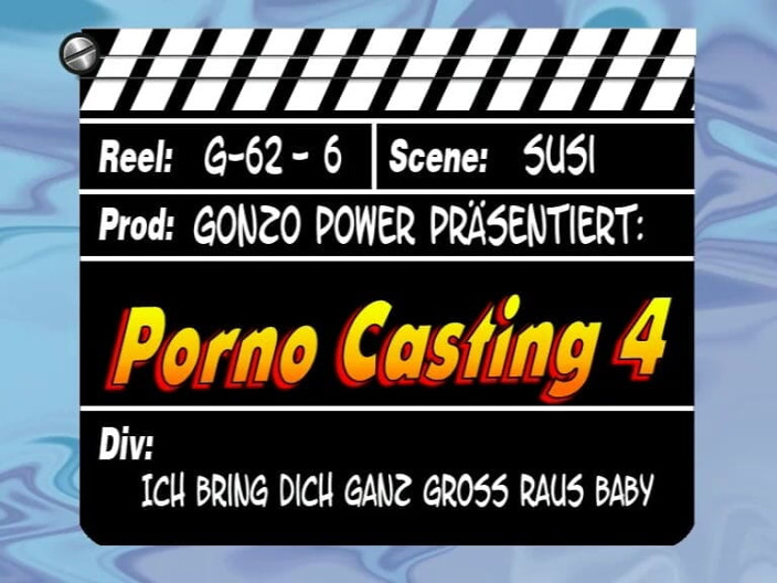 GERMAN PORN CLASSICS: Porncasting 4