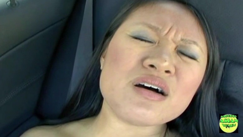 Naughty Asian Women: Une salope asiatique très mignonne baise en voiture avec un...