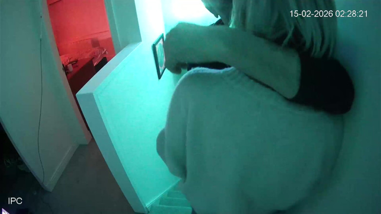 SilverFux: Caught on Security Cam Cheating Woman Flirts and Fucks on...