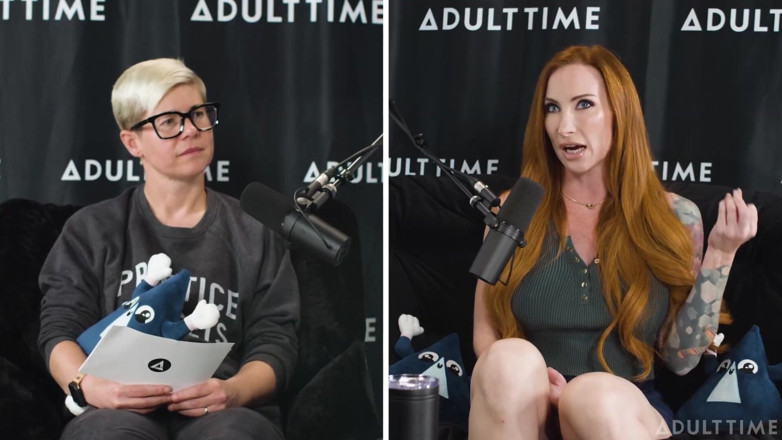 Adult Time Podcast: Sophia Locke tror att en utomjordisk fångst skulle vara het ?!...