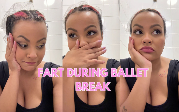 Cutiepiie Chubby: Gassy ballerina शो ब्रेक के दौरान पादने की कोशिश नहीं कर रही है