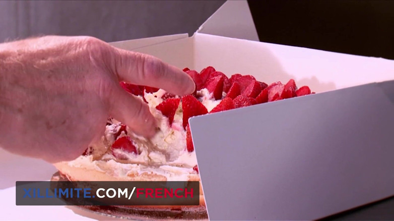 French girls at work: Seks krim disebat dengan awek pembuat baker