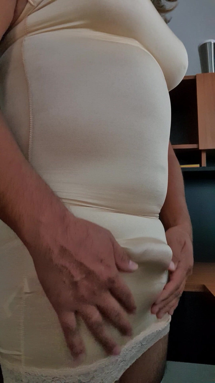 Sexy shinny clothes: La mutande di nylon depilante della aunties