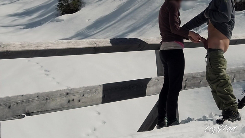 Lizandted: Sex im schnee