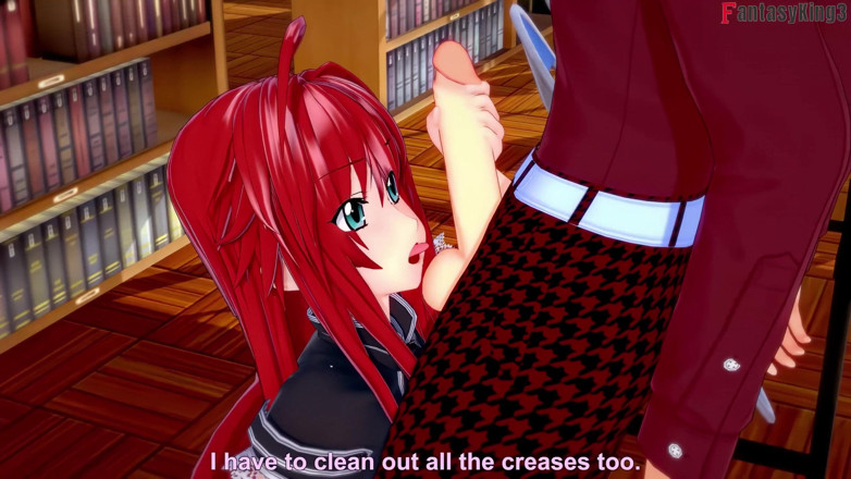 Fantasy king: Rias Sex gremory în bibliotecă - Dxd Ntr Madness Series