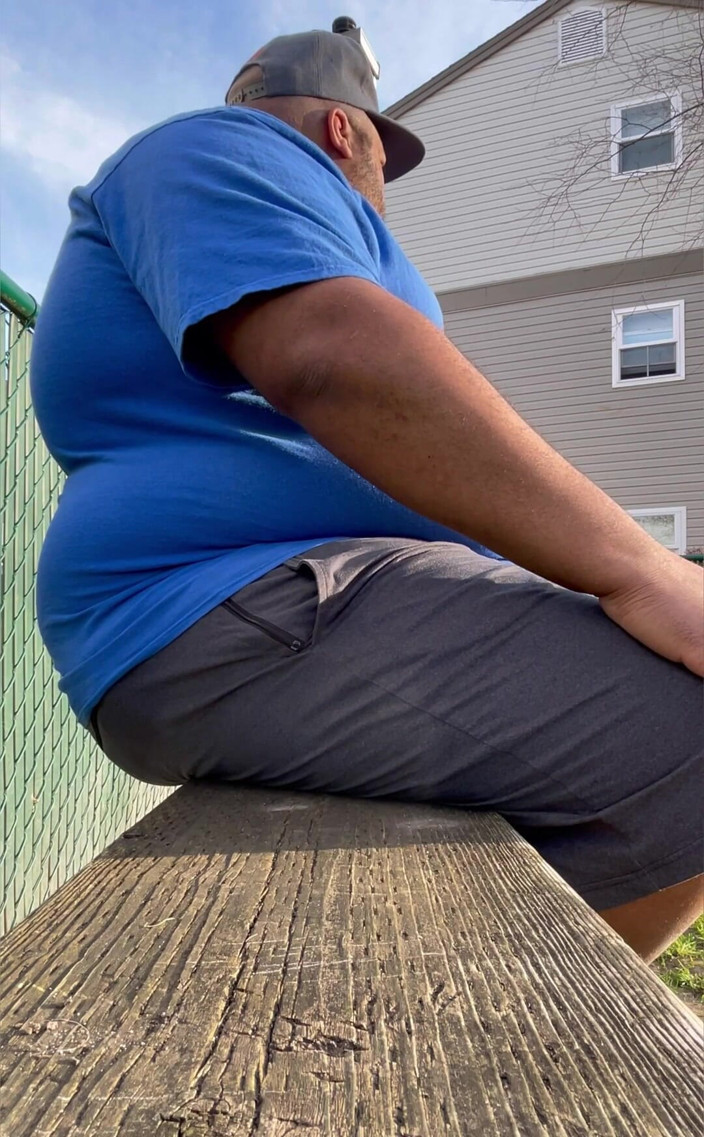 Blkhole420: 450lb fatty at the park, no lie I did not...