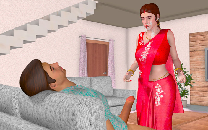 Horny_Bong: Pyasi Bhabi Indische geanimeerde porno in het Hindi - Desi Bhabi...