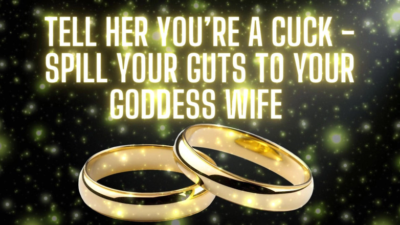 Goddess Misha Goldy: Dis-lui que tu es cocu - renverse tes tripes à ta femme...