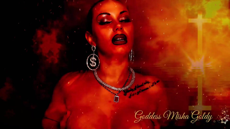 Goddess Misha Goldy: AsMR anti-religioso ipnotizzante! Dam la tua anima e il tuo...