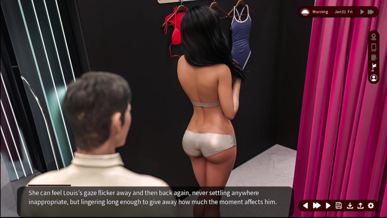 Johannes Gaming: Desire Whispers - Faithfull Path 15 Sarah yeni mayolar almaya gitti