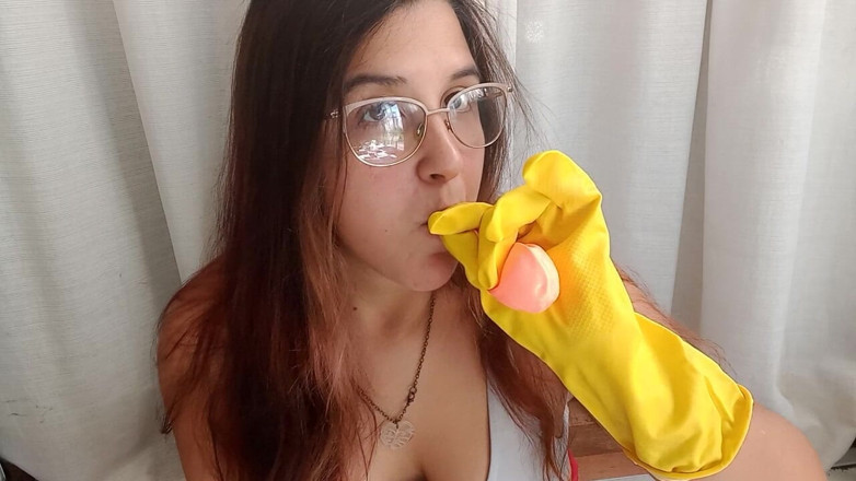 melu_world: Latexhandschuhe Bubblegum und Ballon blasen - bunny Looner