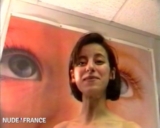 La France a Poil: Caroline, muhteşem küçük erkek delisi, sağduyulu ve çok heyecanlı