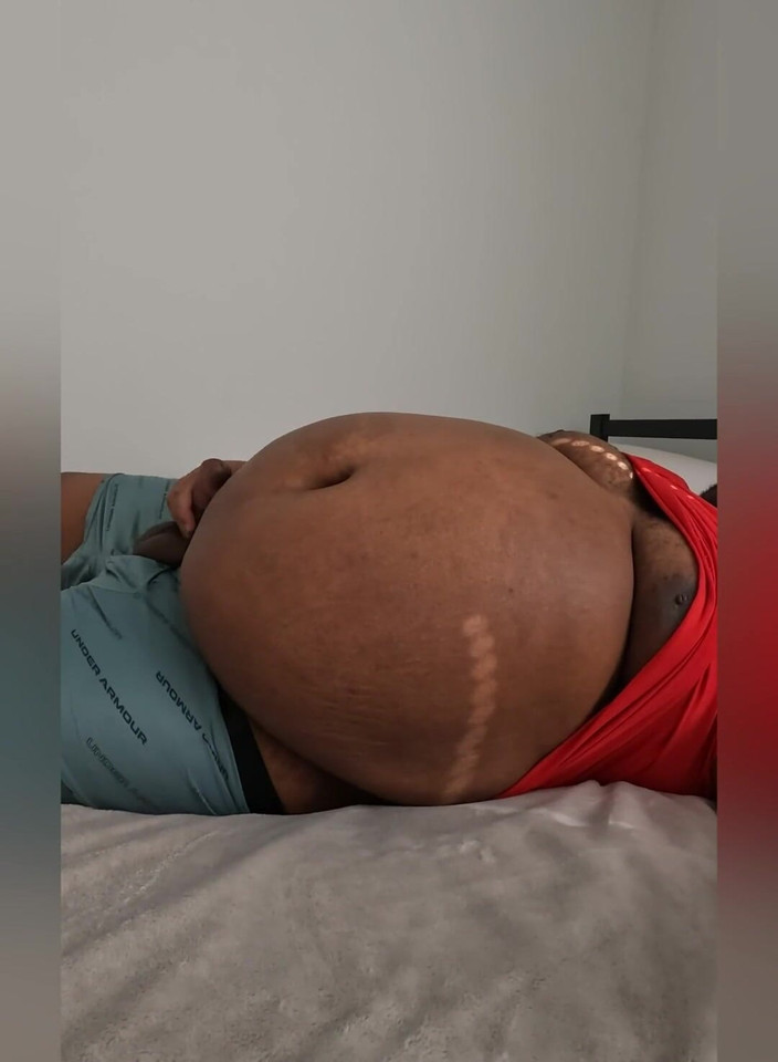 Blkhole420: Morning release to start my day and bonus counter belly...