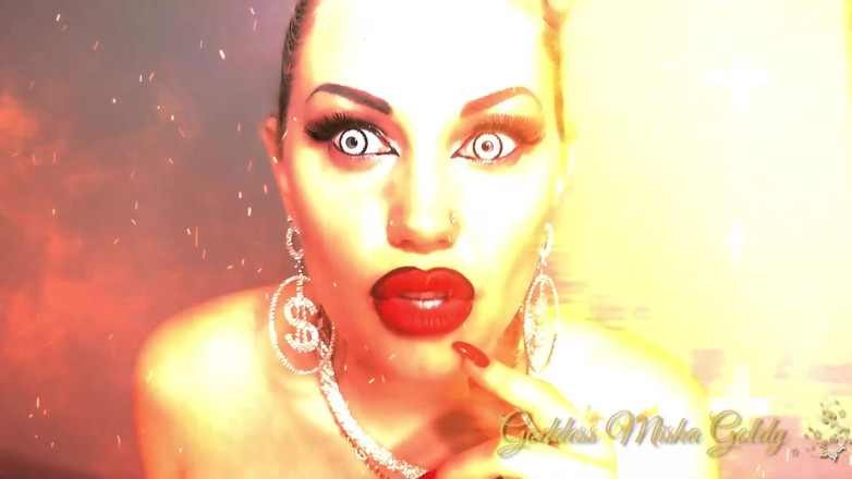 Goddess Misha Goldy: Okouzlující anti-náboženská ASMR! Dej svou duši a své tělo ďáblovi!
