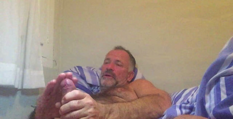 Daddybearvlc: Yayında boşalma