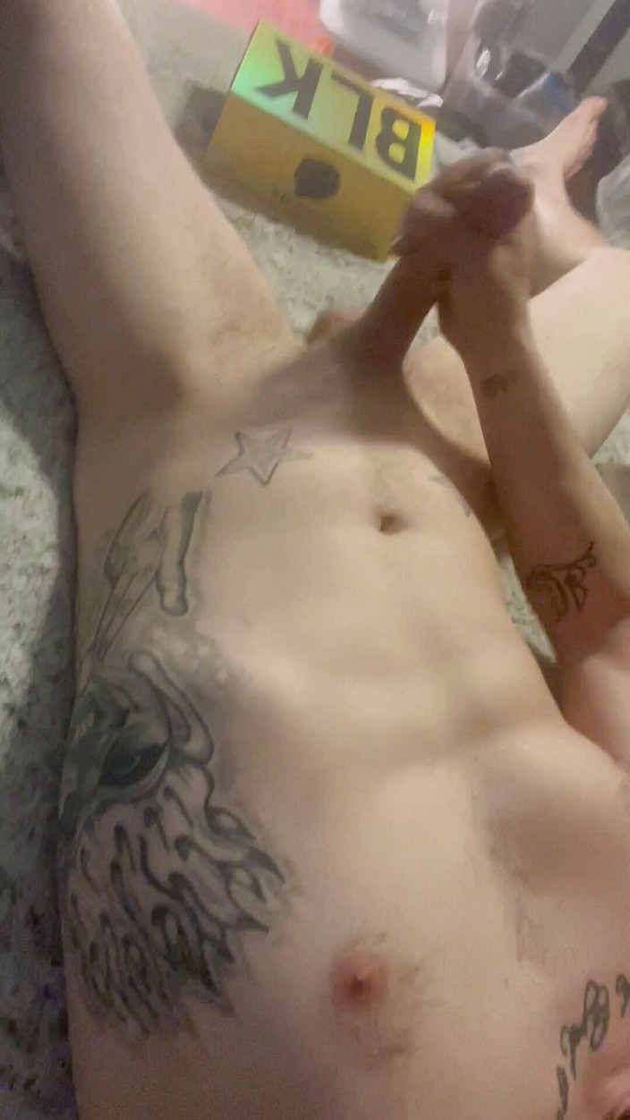 Jerkoff king: Sexy hetero cara se masturbando com jogo de bunda