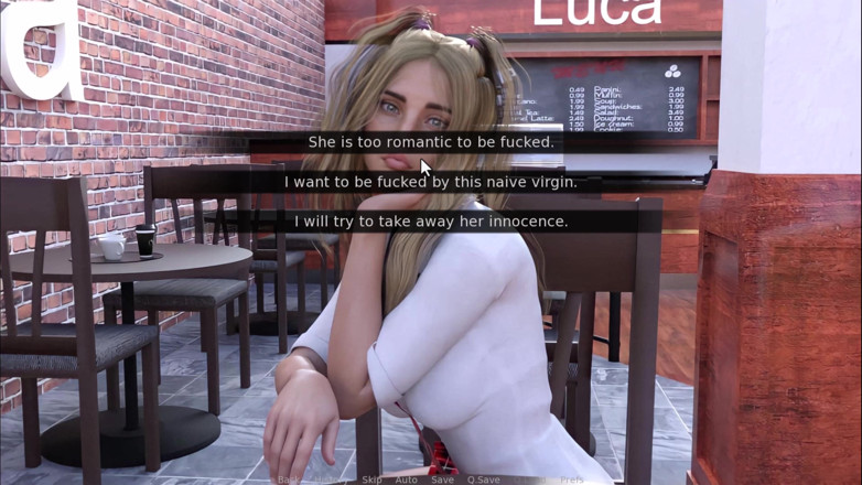 Snip Gameplay: Futa datingsimulator 7 Nora speelt hard om te krijgen.