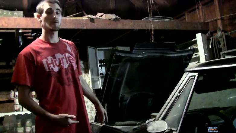 Straight naked thugs: A Cum Load in the Garage