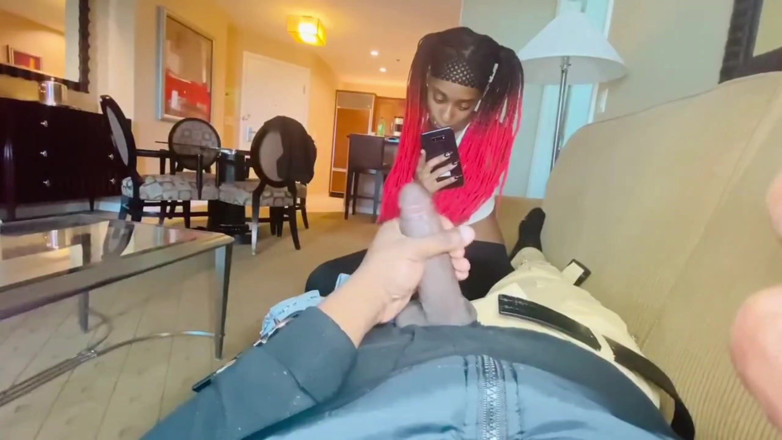FreakyFamily: Getting My Ebony Step-sisters Attention with My BBC