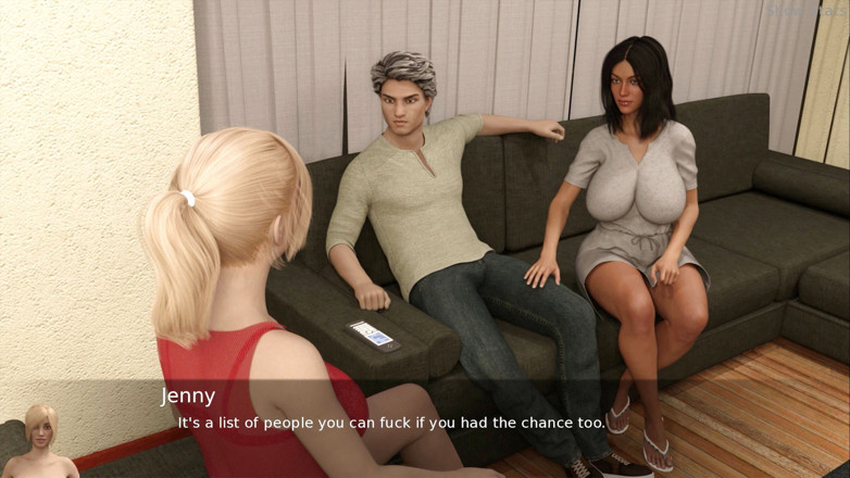 Porny Games: Projekt gorąca żona - Spędzanie czasu z Jenny (67)