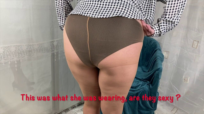 Mr MF: Mrs Mature Feet con pantalones de abuela grandes reales.