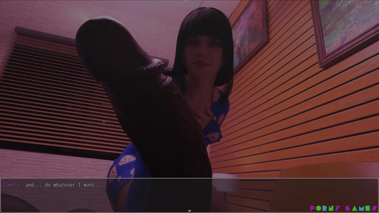 Porny Games: Shadows of Desire : Red Room par Shamandev - Une petite amie...
