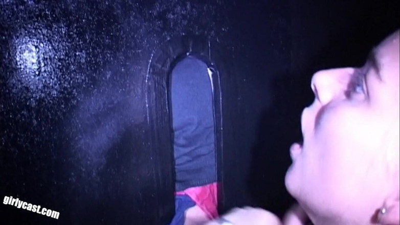Girlycast: Teen melanie erstmals gloryhole 6x sperma