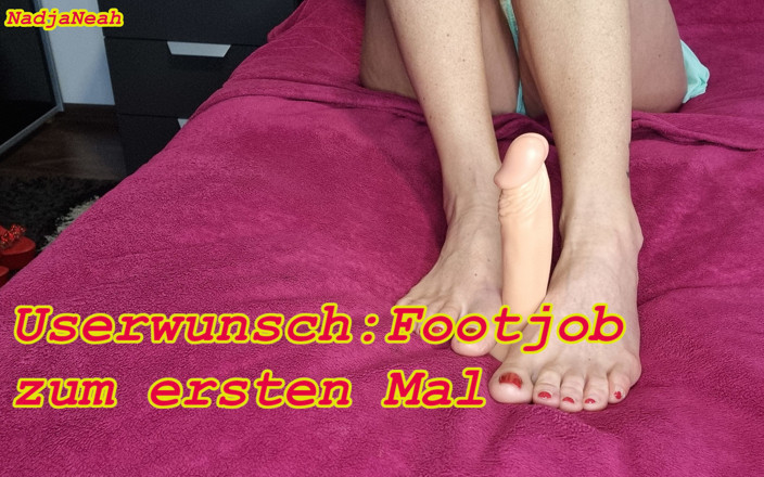 NadjaNeah: Footjob - ma première fois