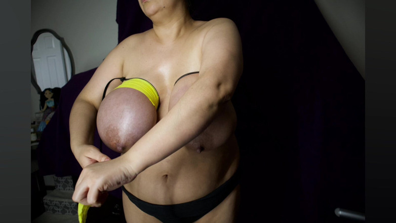 VeeVee Vixen: Hucow, gefesselte euter melken, diashow teil 4