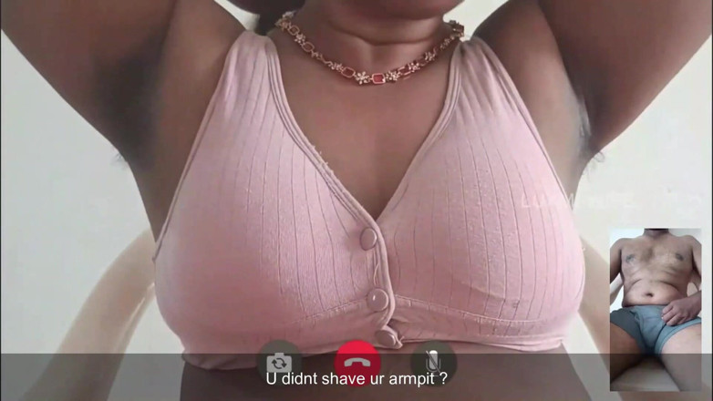 Luxmi Wife: Corno marido assiste esposa fazer sexo com amante - vídeo chamada